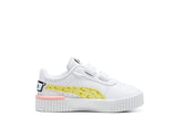Zapatillas Puma Carina 2.0 Bob Esponja Infantil Blanco