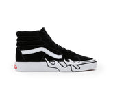 Zapatilla Vans Sk8-Hi Flame Unisex Negro