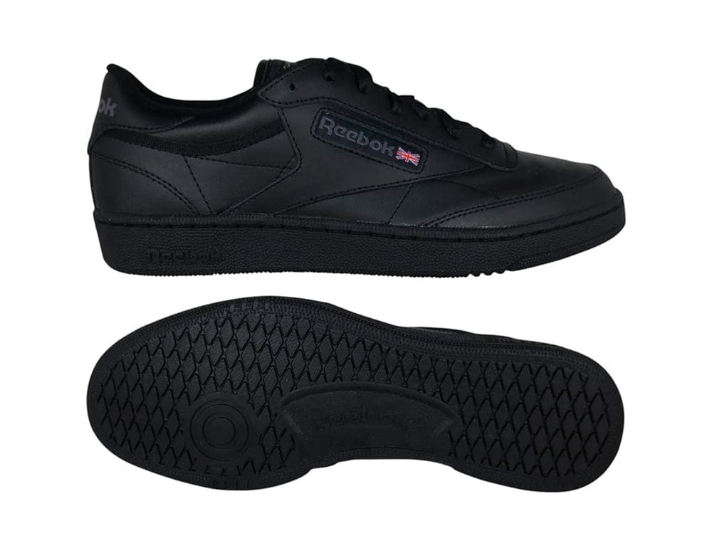Zapatilla Reebok Club C 85 Hombre Mono Negro