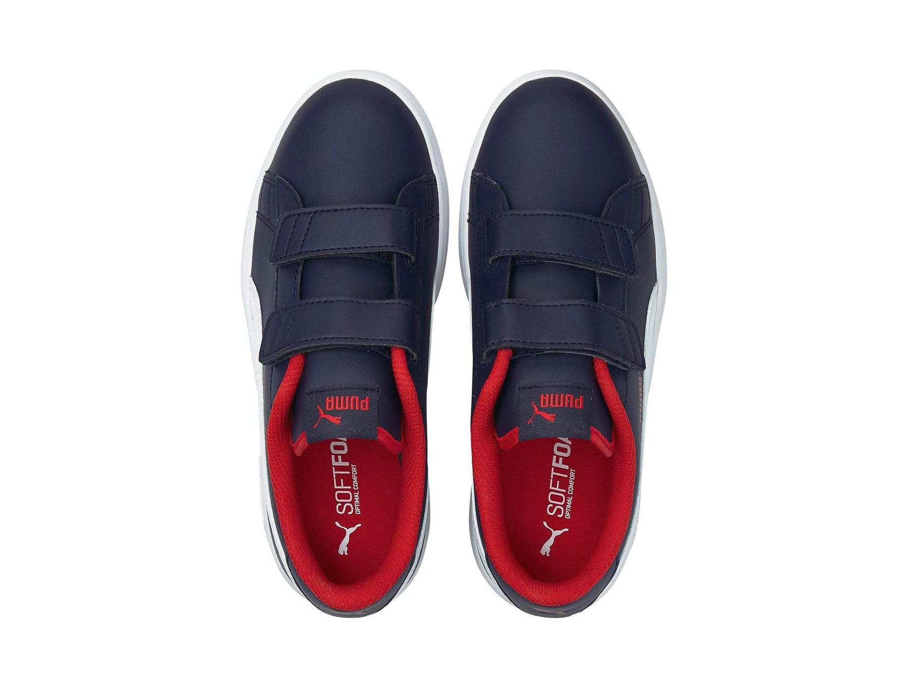 Zapatilla Puma Smash V2 Junior Azul