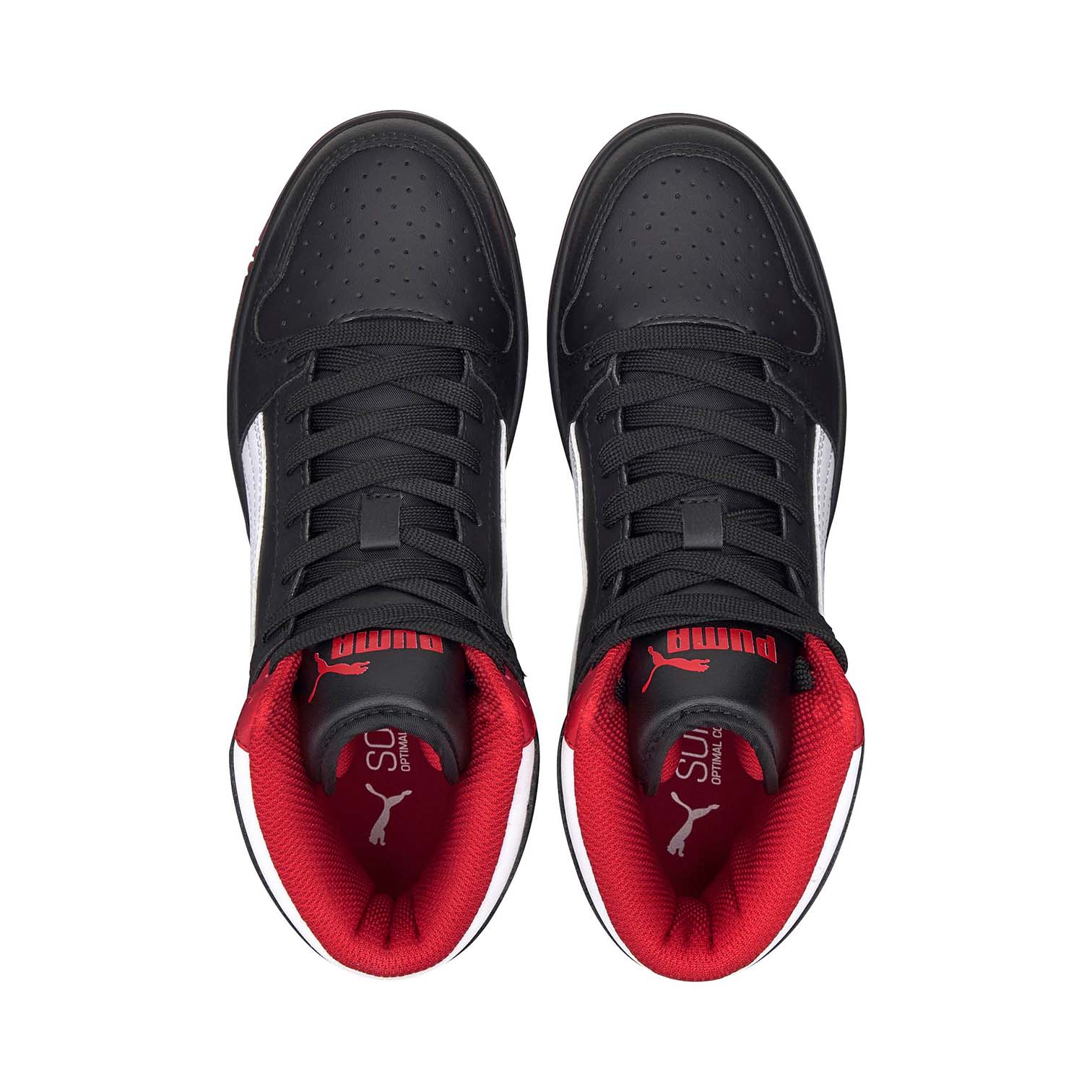Zapatillas Puma Rebound Layup Cadete Negro