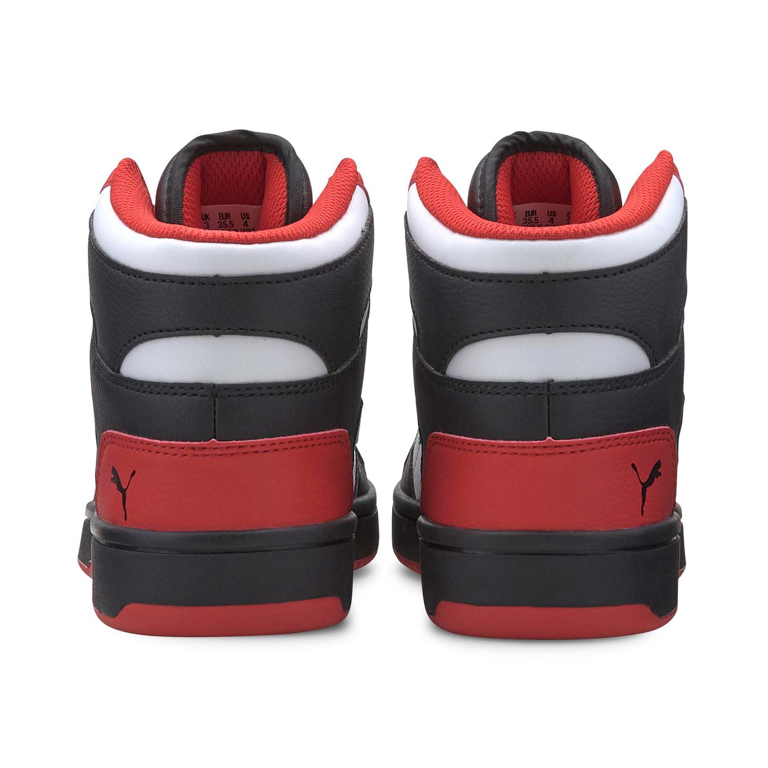 Zapatillas Puma Rebound Layup Cadete Negro