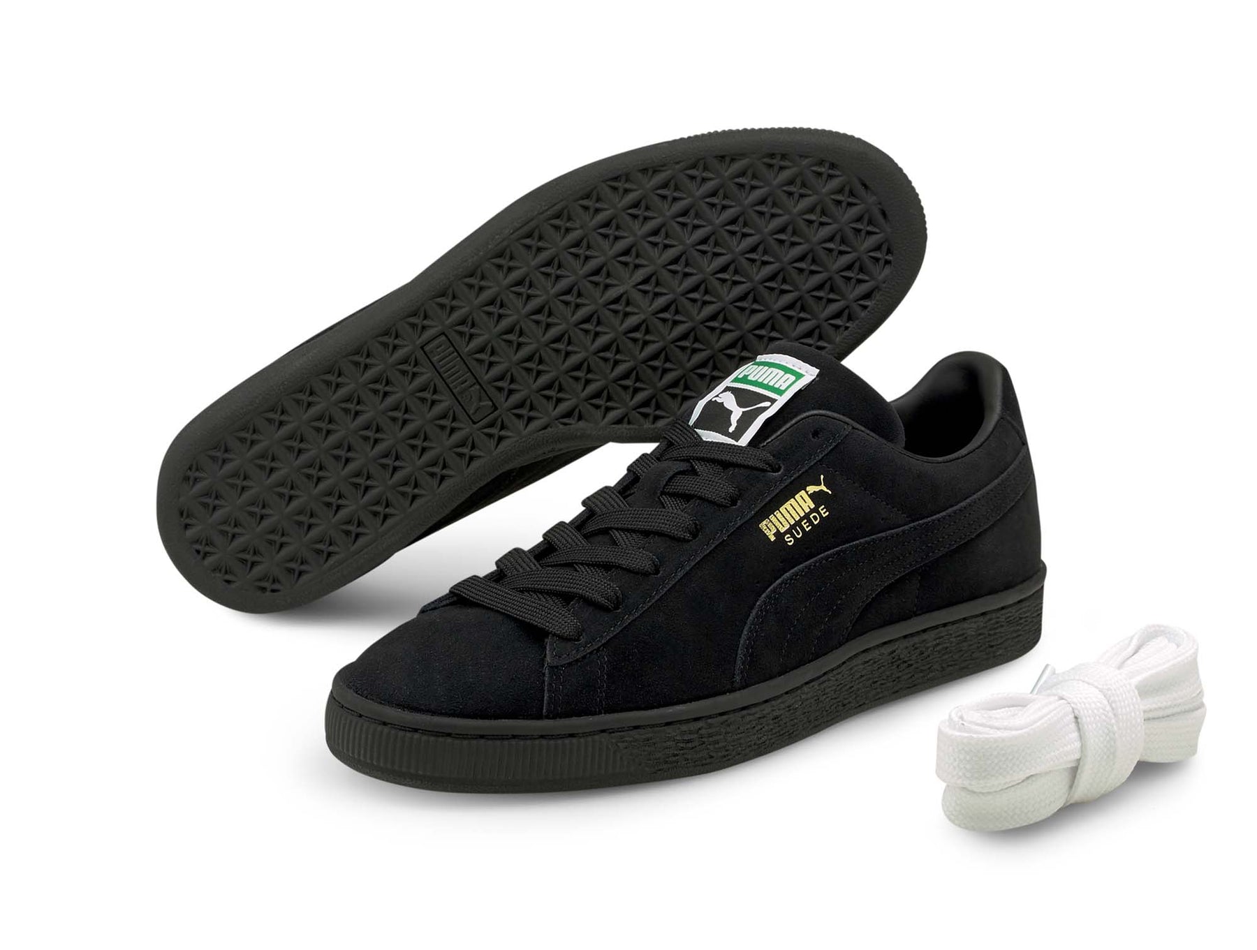 Zapatilla Puma Suede Classic XXI Hombre Negro