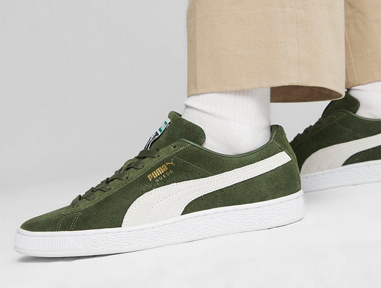 Zapatillas Puma Suede Classics XXI Hombre Verde