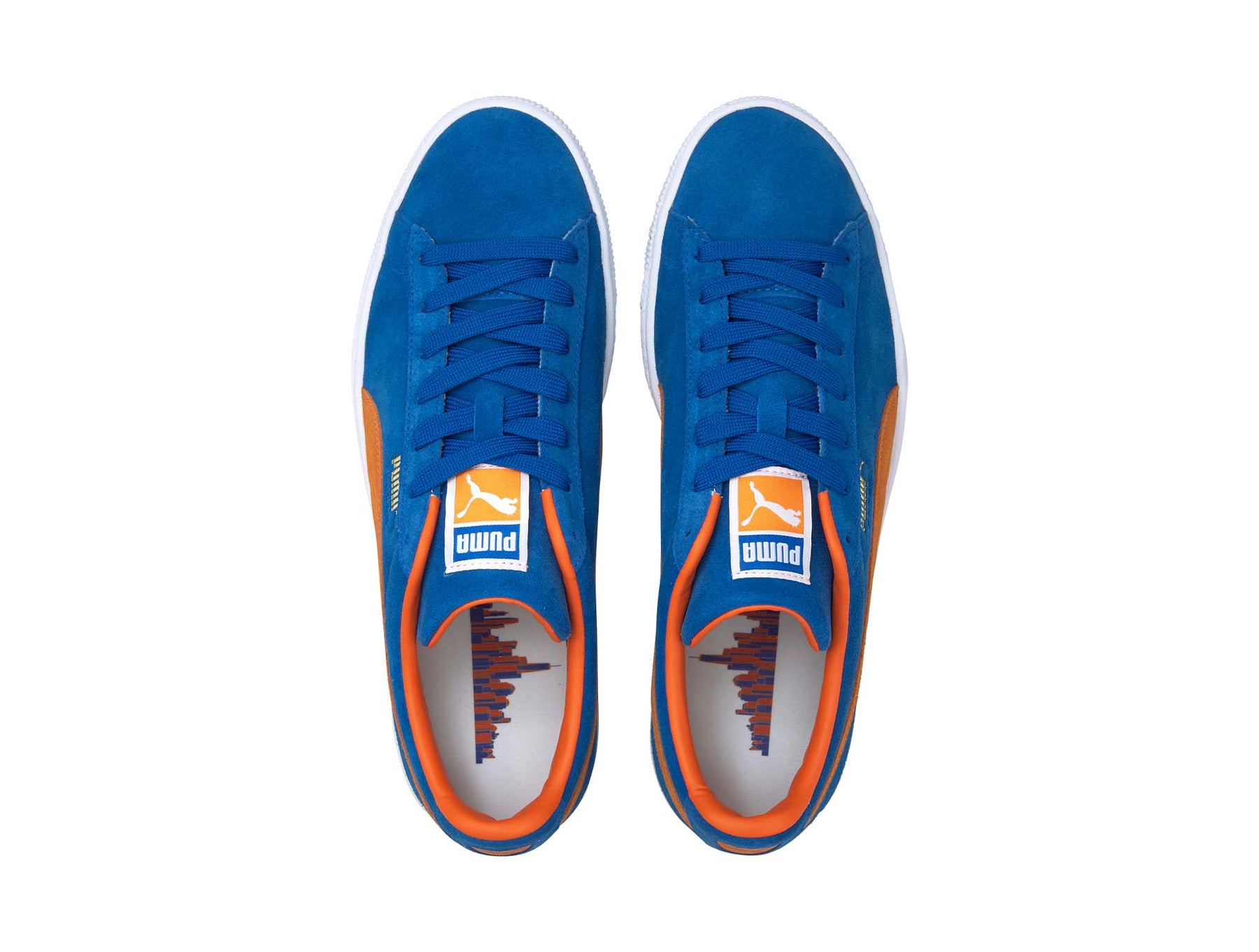 Zapatilla Puma Suede Teams Hombre Azul
