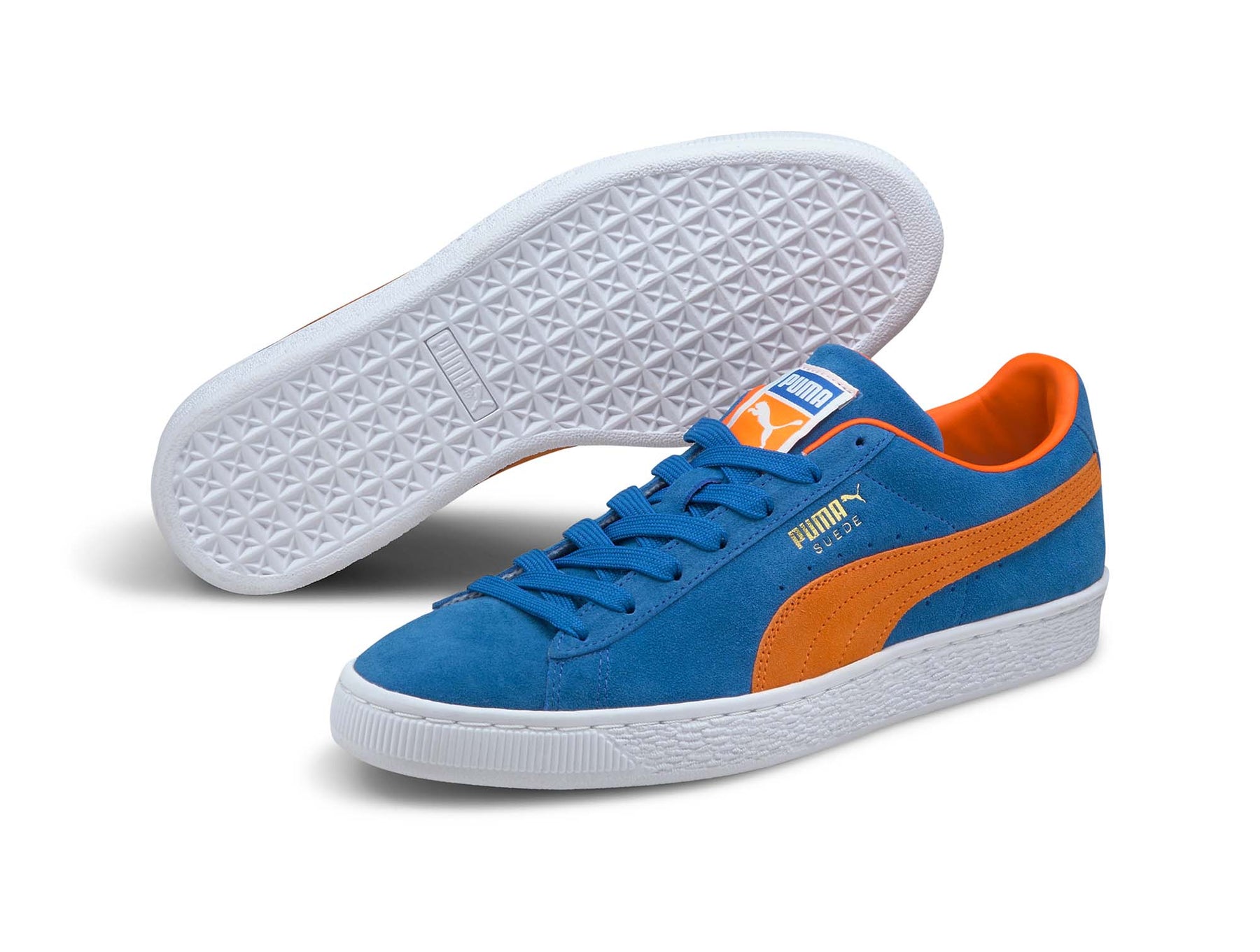 Zapatilla Puma Suede Teams Hombre Azul