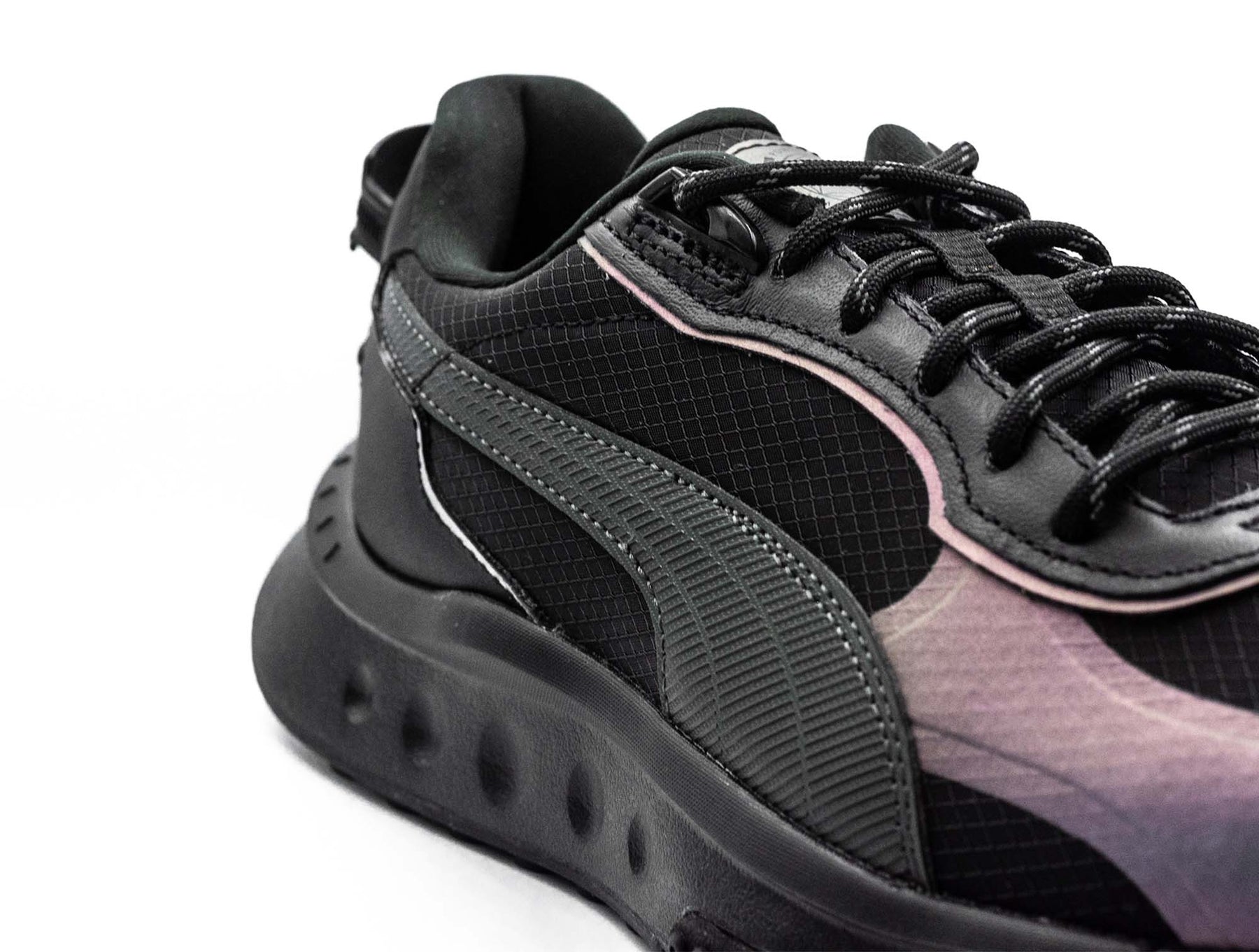 Zapatilla Puma Wild Rider Grip Hombre Negro