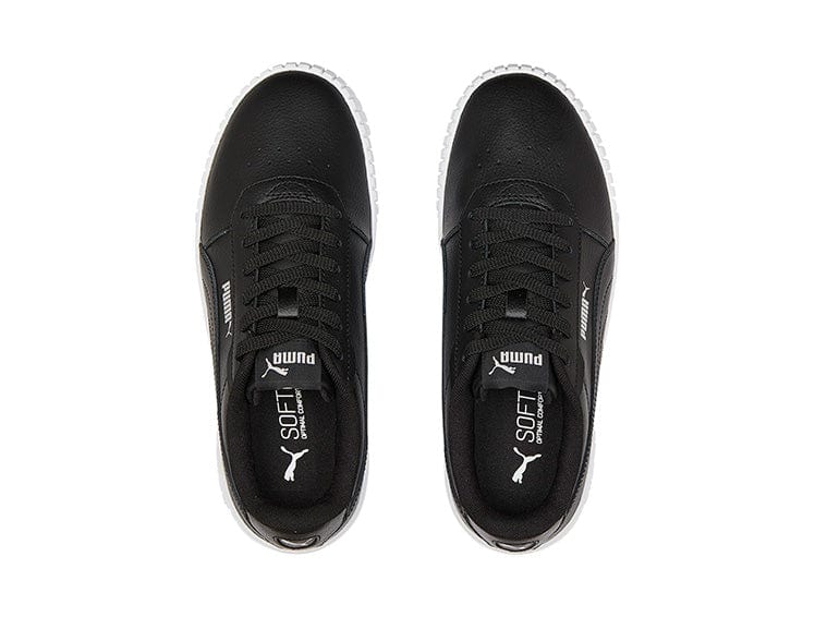 Zapatillas Puma Carina 2.0 Cuero Mujer Negro