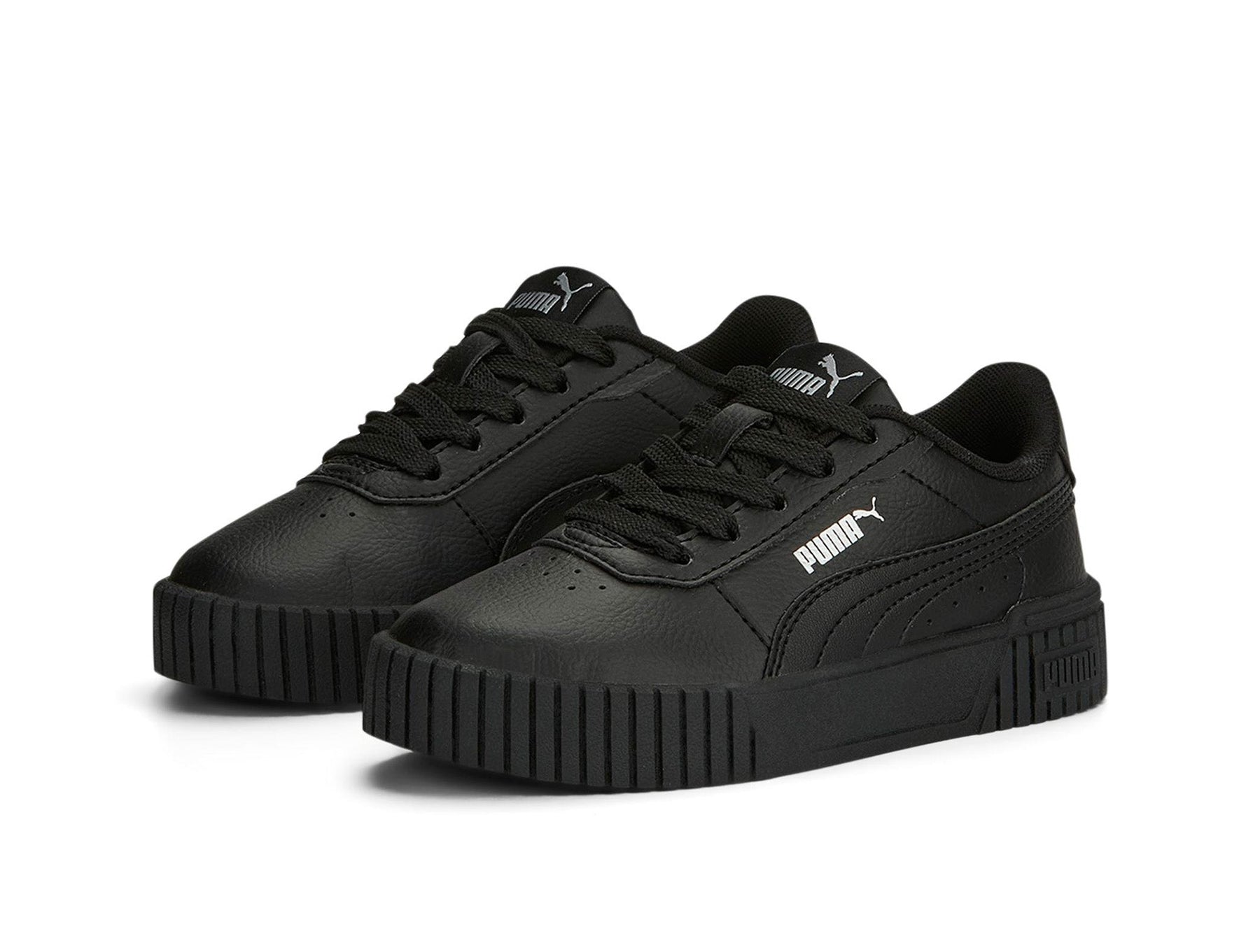 Zapatillas Puma Carina 2.0 Cadete Mono Negro