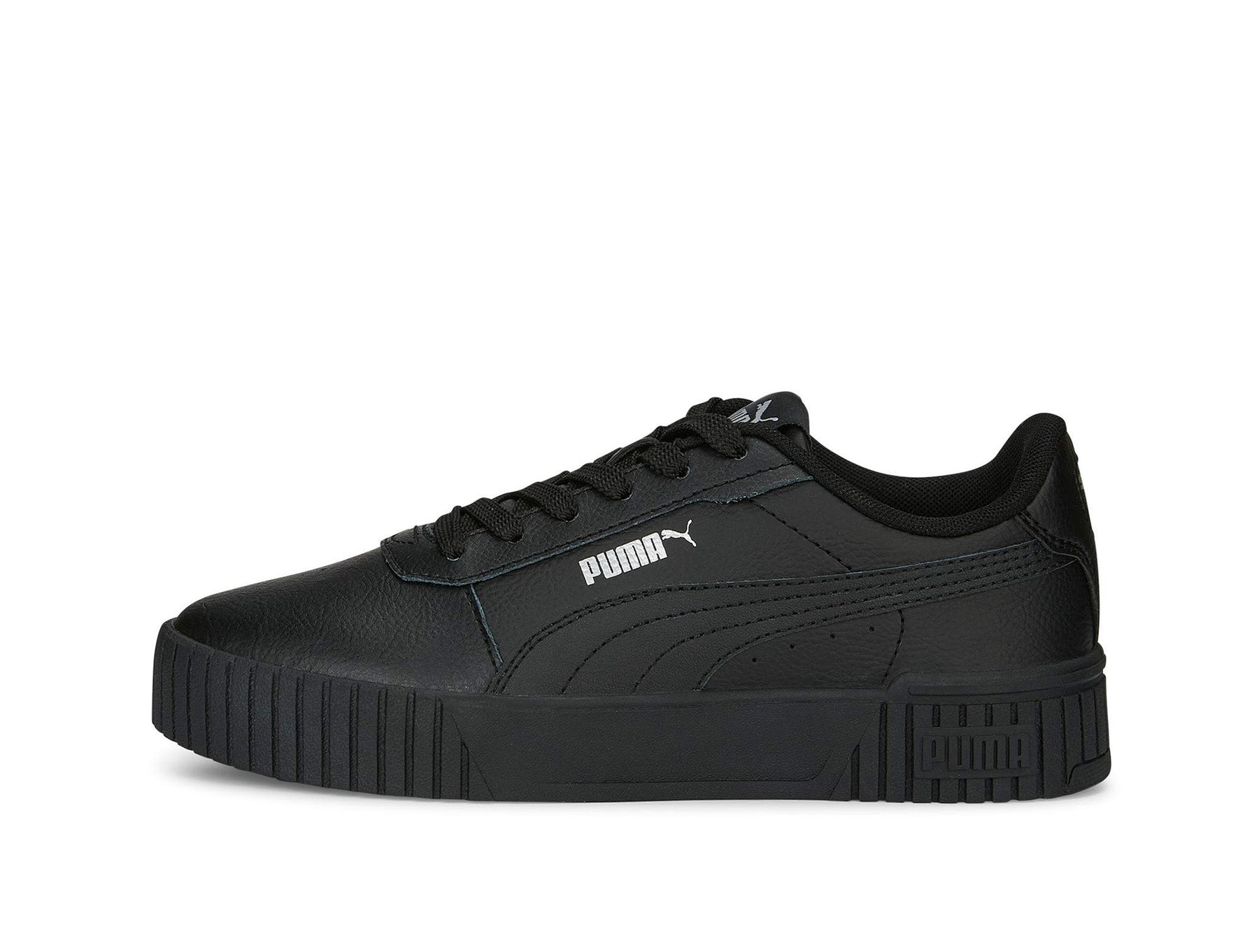 Zapatillas Puma Carina 2.0 Cadete Mono Negro