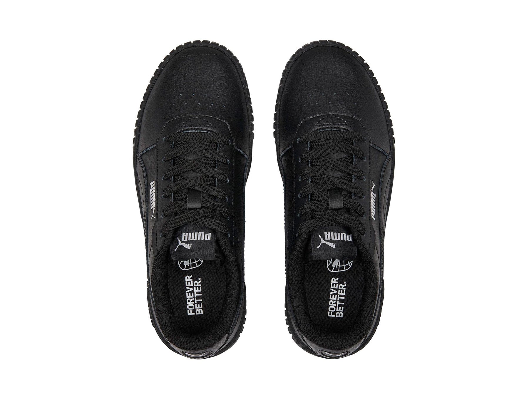 Zapatillas Puma Carina 2.0 Cadete Mono Negro