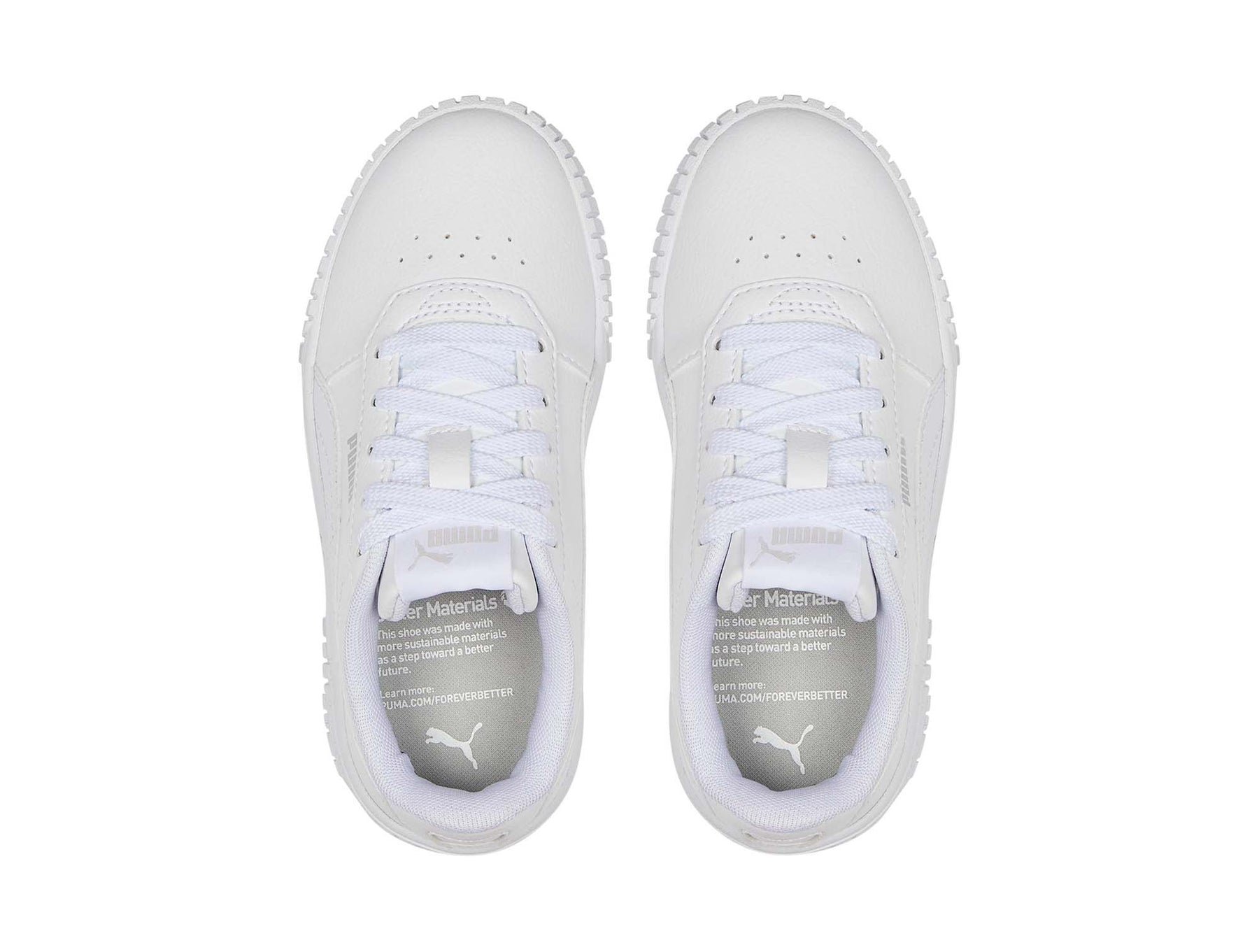 Zapatillas Puma Carina 2.0 Junior Mono Blanco