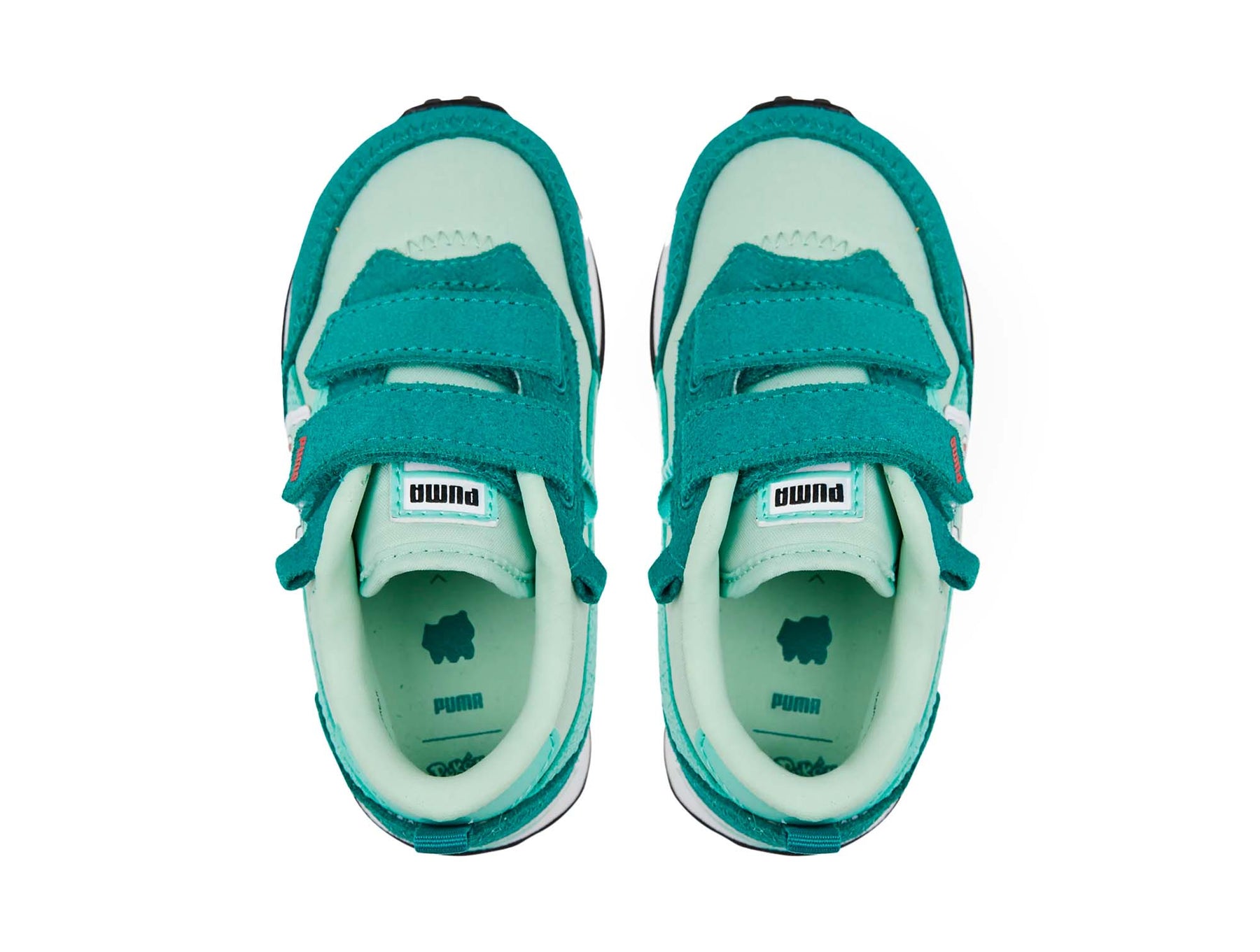 Zapatilla Puma Rider Fv Pokemon Infantil Verde