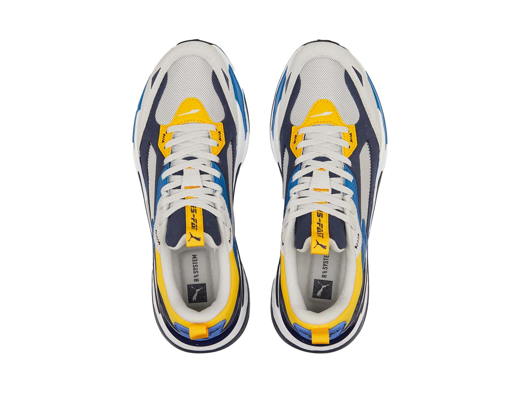 Zapatilla Puma Rs-Fast Limiter Suede Bla-Multic Hombre Blanco