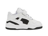 Zapatilla Puma Slipstream Bla-Neg Infantil Blanco