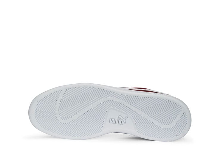 Zapatillas Puma Smash V2 Hombre Burdeo