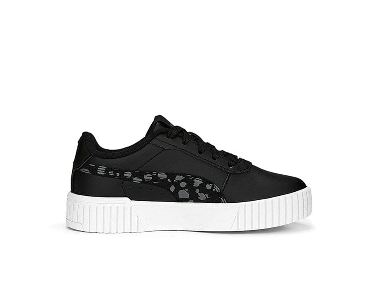 Zapatillas Carina 2.0 Cuero Junior Negro
