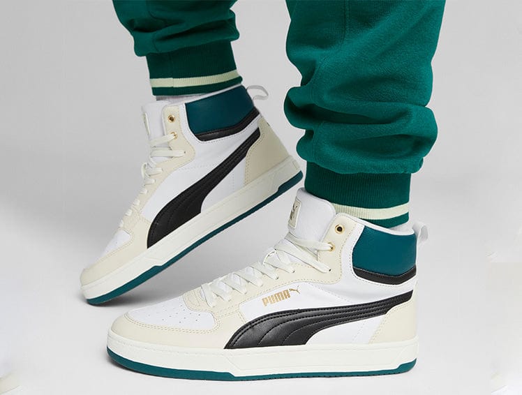 Zapatillas Puma Caven 2.0 Mid Hombre Beige