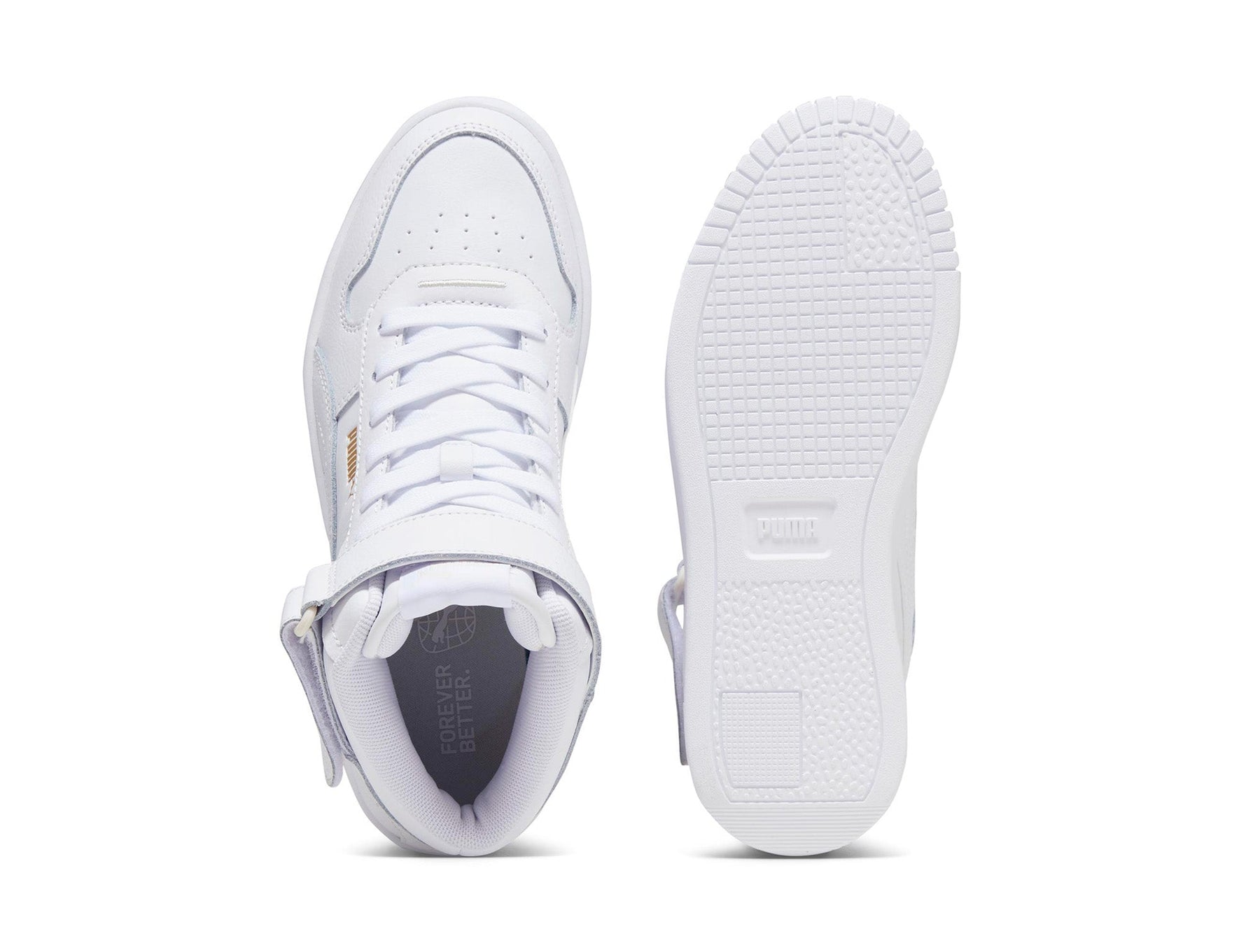 Zapatillas Puma Carina Street Mid Mujer Mono Blanco
