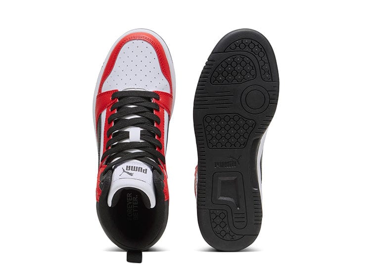 Zapatillas Puma Puma Rebound V6 Mid Cadete Rojo