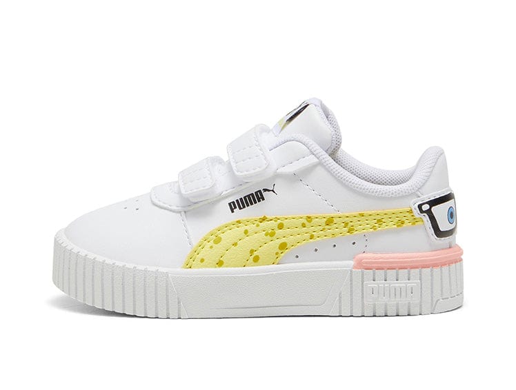 Zapatillas Puma Carina 2.0 Bob Esponja Infantil Blanco
