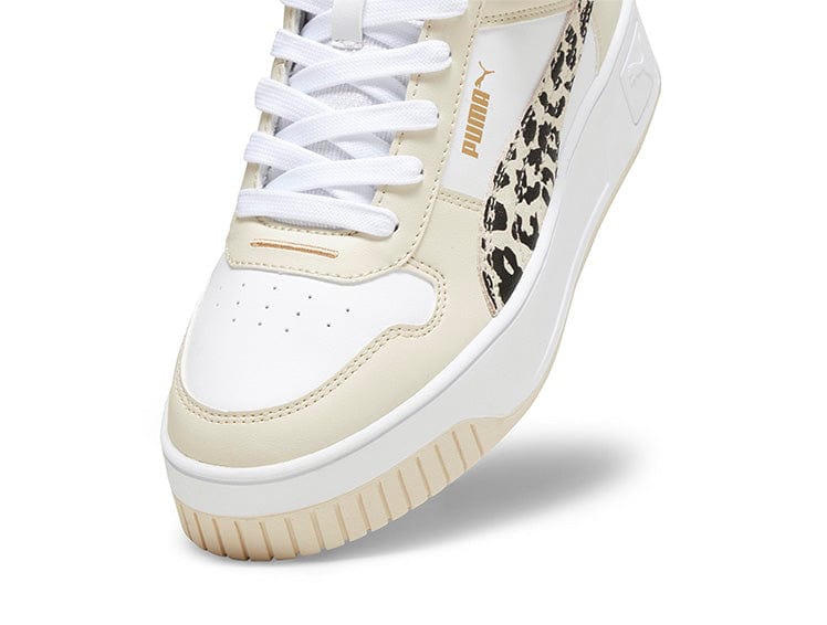 Zapatillas Puma Carina Street Mid Animal Mujer Beige