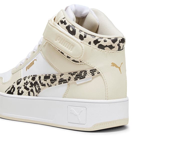 Zapatillas Puma Carina Street Mid Animal Mujer Beige