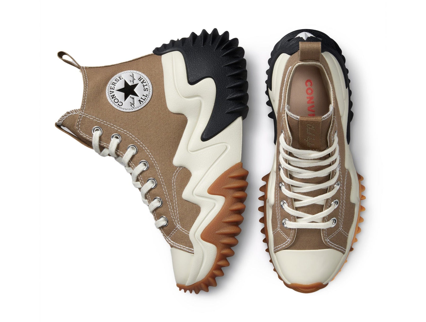 Zapatillas Converse Run Star Motion Hi Mujer Cafe