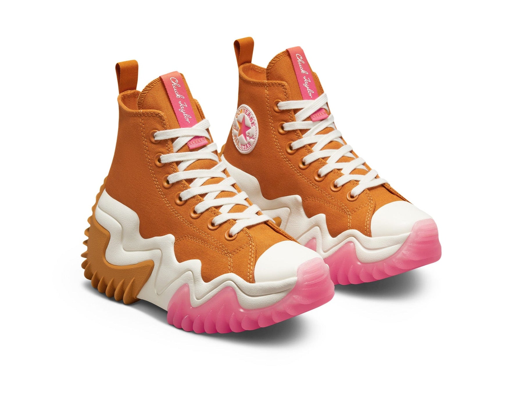 Zapatillas Converse Run Star Motion Hi Mujer Naranjo