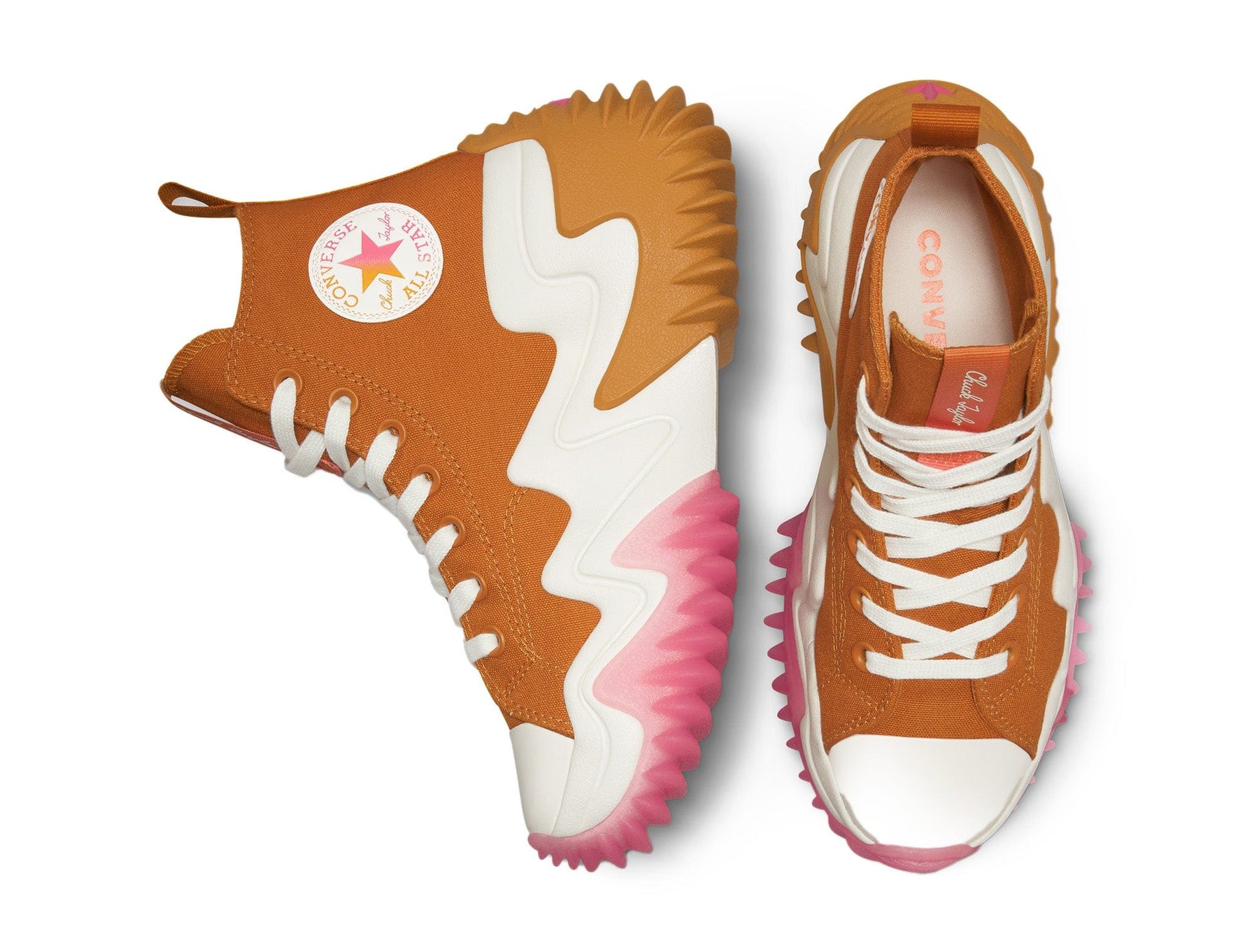 Zapatillas Converse Run Star Motion Hi Mujer Naranjo