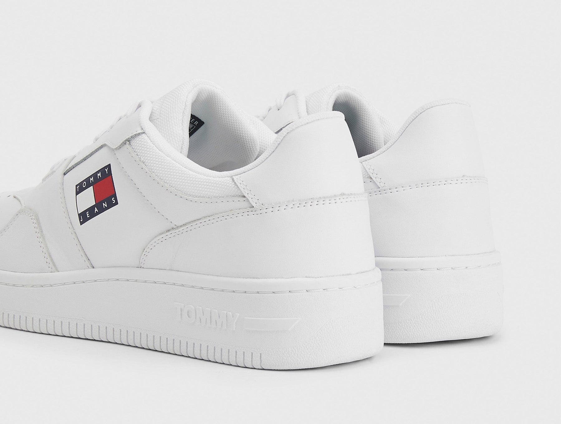 Zapatilla Tommy Retro Basket Hombre Blanco