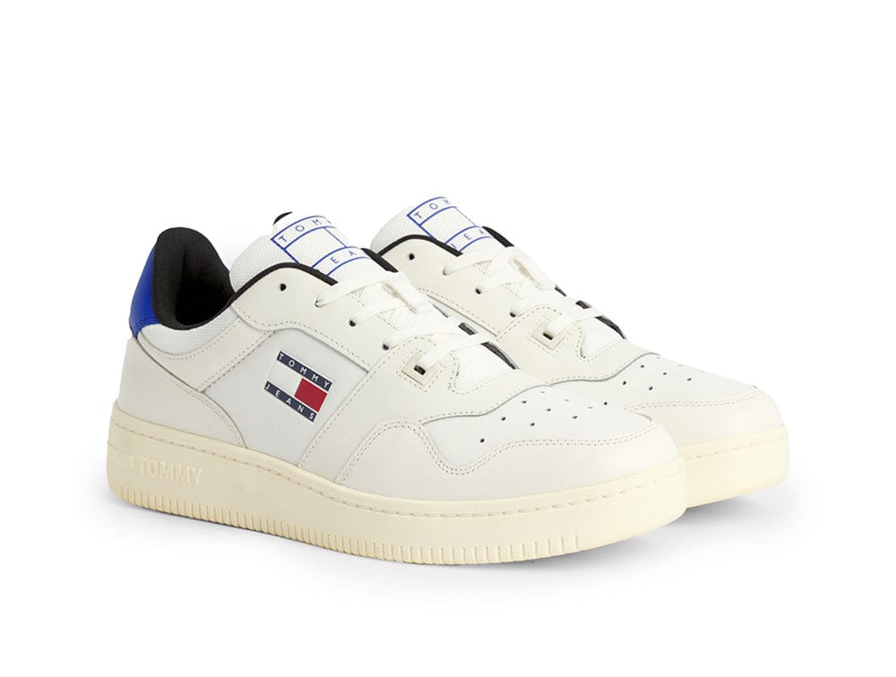 Zapatilla Tommy Basket Hombre Beige