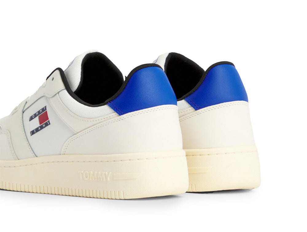 Zapatilla Tommy Basket Hombre Beige