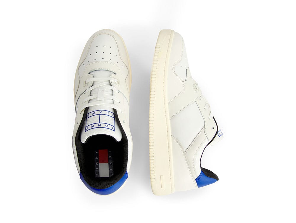 Zapatilla Tommy Basket Hombre Beige