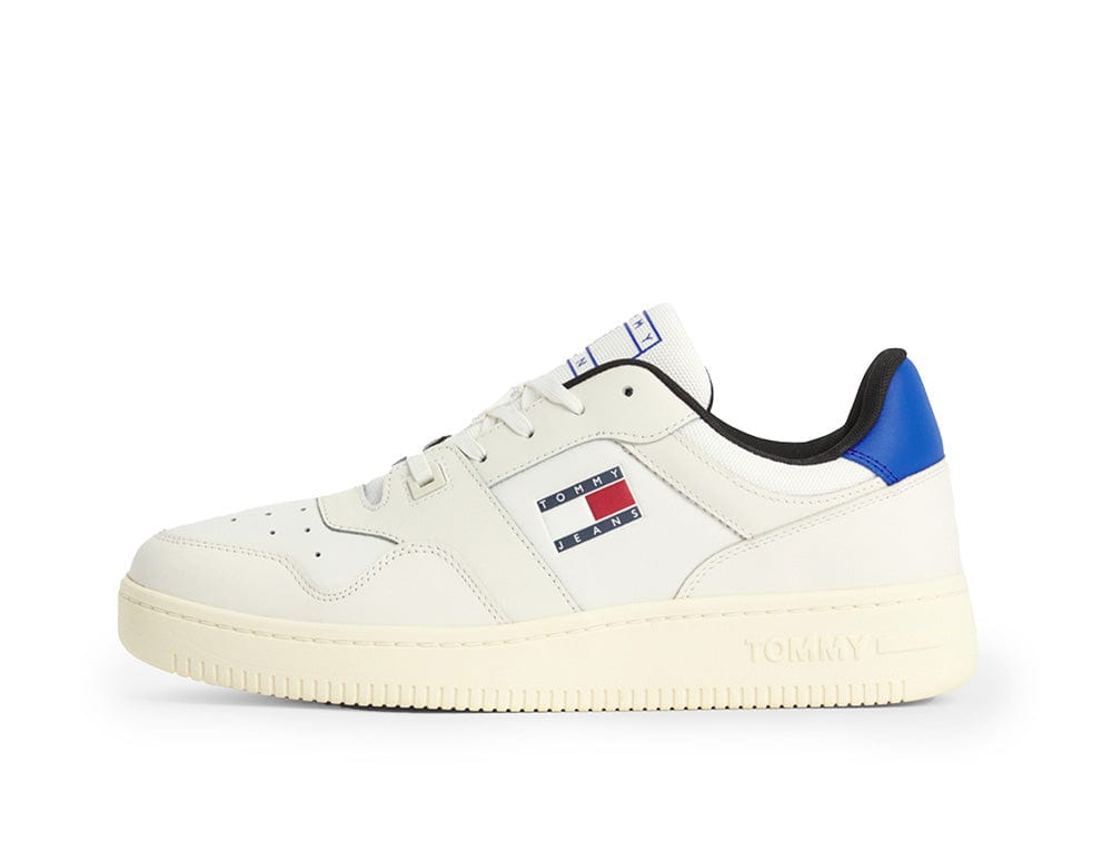 Zapatilla Tommy Basket Hombre Beige