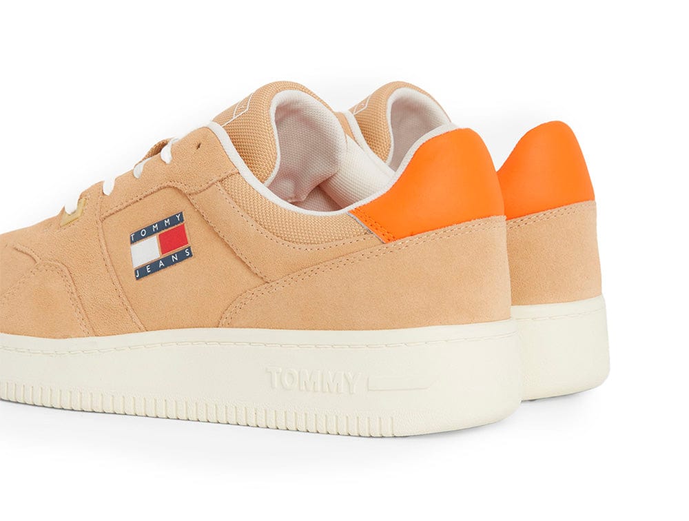 Zapatilla Tommy Basket Hombre Beige