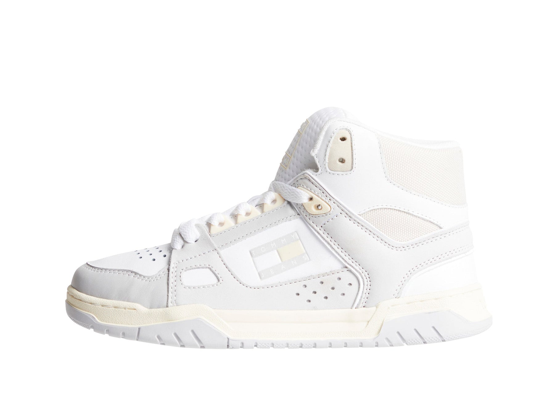 Zapatilla Tommy Droid Mid Mujer Mono Blanco