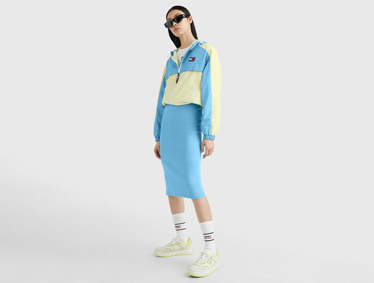 Zapatilla Tommy Jeans  Decon Basket Low Mujer Blanco