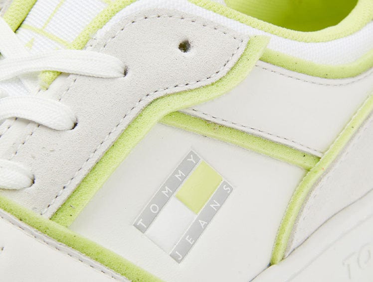 Zapatilla Tommy Jeans  Decon Basket Low Mujer Blanco