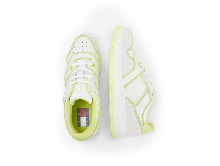 Zapatilla Tommy Jeans  Decon Basket Low Mujer Blanco