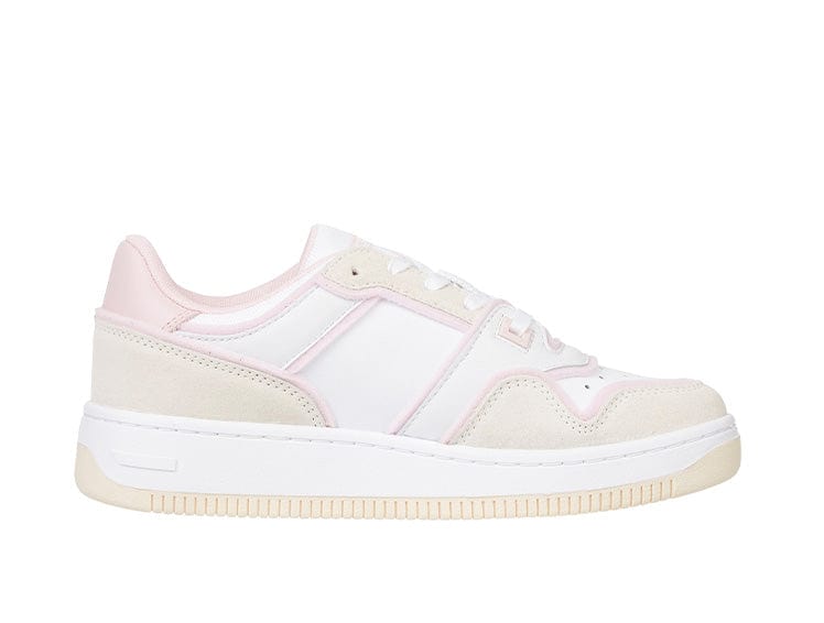 Zapatilla Tommy Jeans Decon Basket Low Mujer Blanco