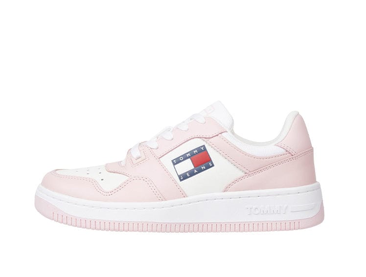 Zapatilla Tommy Retro Basket Mujer Rosado