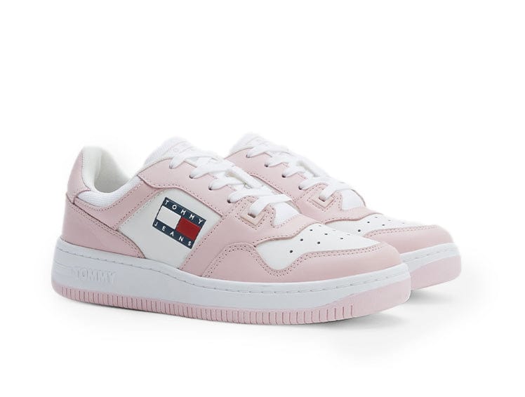 Zapatilla Tommy Retro Basket Mujer Rosado