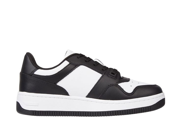 Zapatilla Tommy Jeans Retro Low Fanc Mujer Negro