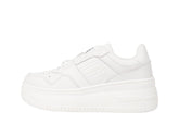 Zapatilla Tommy Retro Basket Plataforma Mujer Blanco