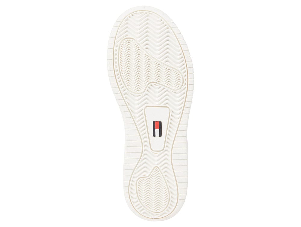 Zapatilla Tommy Retro Basket Plataforma Mujer Blanco