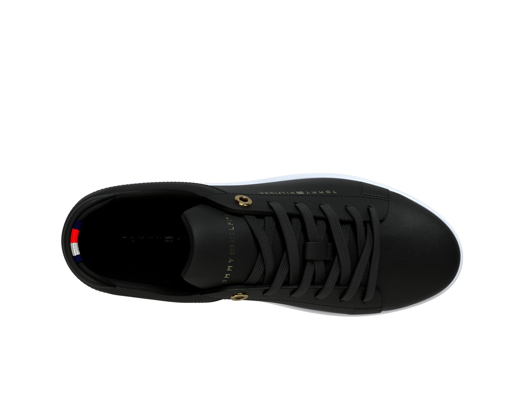 Zapatilla Tommy Feminine Elevated Mujer Negro