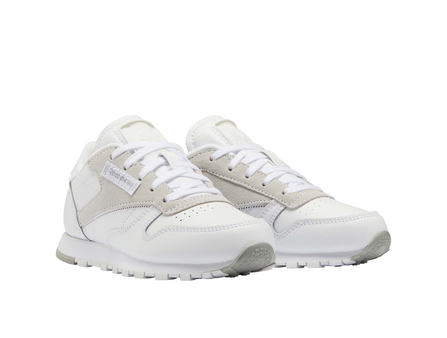 Zapatilla Reebok Cl Leather Junior Blanco