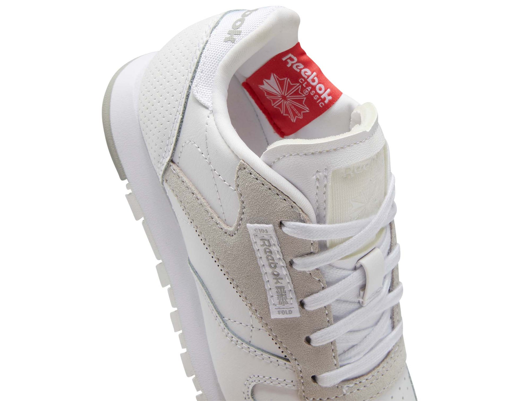 Zapatilla Reebok Cl Leather Junior Blanco