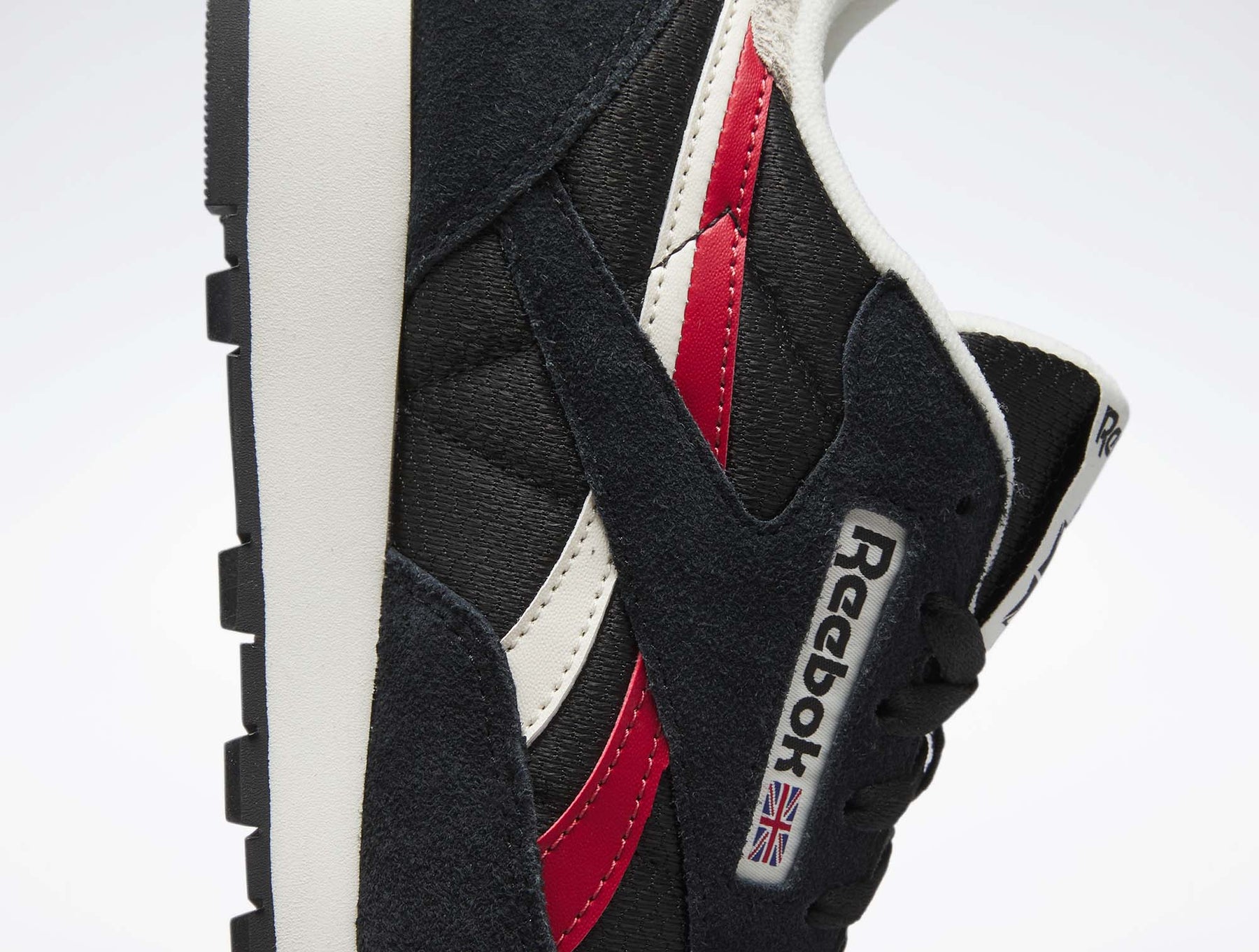 Zapatilla Reebok Cl Leather Hombre Negro